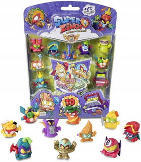 SUPER ZINGS - Super Zings 10 Figurines 5 Series 1 Zlaté Superzings