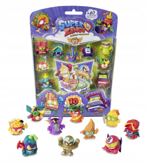 SUPER ZINGS - Super Zings 10 PAK Figurines 1 Figuríny Gold Series 5