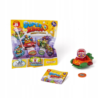 SUPER ZINGS - Super Zings 4 - 50 Blaster Jet Sachets + Figurine