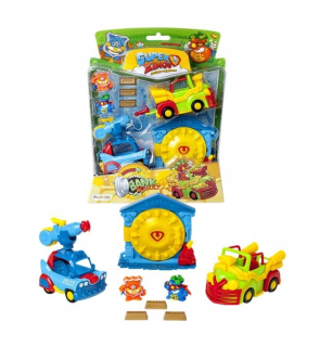 SUPER ZINGS - Super Zings 4 Bank Robbery 2 Vozidlá + 2 figúrky
