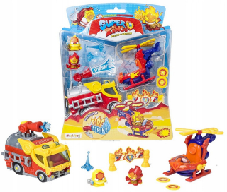 SUPER ZINGS - Super Zings 5 Hear Truck Helicopter + 2 čísla