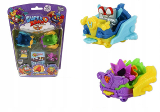 SUPER ZINGS - Super Zings 5 Series Figures + 2 Aerovagon Vozidlá