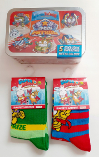SUPER ZINGS - Super Zings 6 vecí Figurines ponožky 23-26