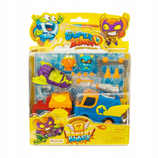 SUPER ZINGS - Super Zings Bakery Blast Pekárenské figúrky + vozidlo
