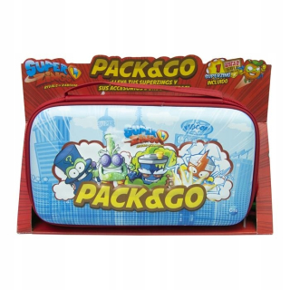 SUPER ZINGS - Super Zings Travel Case + 1 zlatý figurín