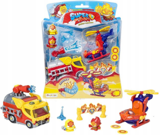 SUPER ZINGS - Super Zings Fire Strike Mission Fire + 2 čísla