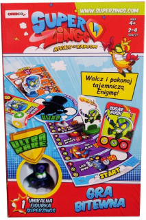 SUPER ZINGS - Super Zings Board hra Boj a poraziť tajomstvo