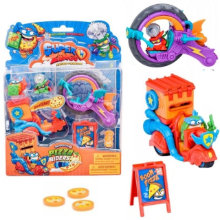 SUPER ZINGS - Super Zings Pizza Rider 2 Obrázky + 2 vozidlá 3+
