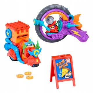 SUPER ZINGS - Super Zings Pizza Jazdci 2 Vozidlá 2 Figurines