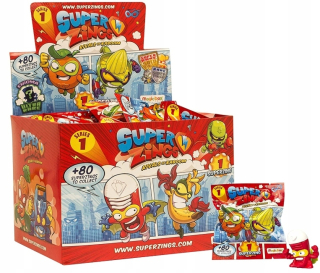 SUPER ZINGS - Super Zings Series 1 Bunda z figúrky - 50 kusov