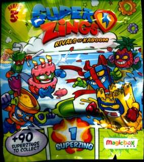 SUPER ZINGS - Super Zings! Séria 3 Kolónka 50 Vrecká