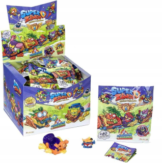 SUPER ZINGS - Super Zings Series 5 Box 24 x Aerovagon + Figurine