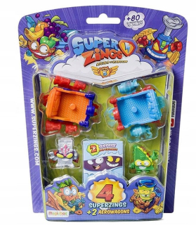 SUPER ZINGS - Super Zings Series 5 Aerovagon 4 Obrázky 2 Vozidlá
