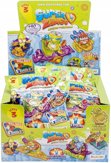 SUPER ZINGS - Super Zings Superzings Figúrka + VOZIDLO 24 VACHETY
