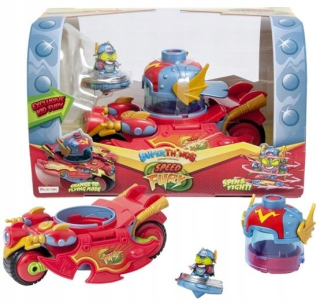 SUPER ZINGS - Super Zings Vec Speed Fury Vozidlo + Kid Fury