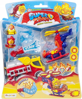 SUPER ZINGS - Super Zings Veci Set Mission Fire Helicopter