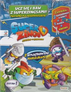 SUPER ZINGS - Super Zings s. 4: Učte sa a Baw S Superzings Z1
