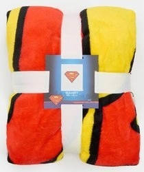 Superman - SUPERMAN WARRY BLOKE STLOŽKA POLOŽKA PLAID BEDSPREAD 130X160