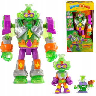 Superthings zings figúrka superbot mega-k set 3W1 kazoom + professor k