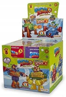 SUPER ZINGS - Superzings Series 3 Box 8 x Superbot Super Zings