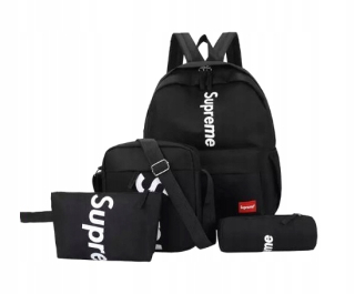 Školská taška - batoh, set, zostava - SUPREME BACKPACK SET SACHET KOUCHIANSKEJ PAZPEČNOSTI