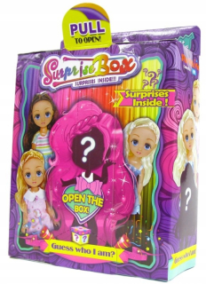 SUPER ZINGS - Prekvapenie box prekvapenie set s bábikou a doplnkom