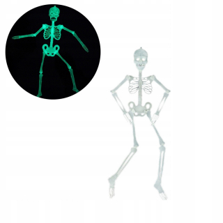 Kostra Svietiaca Halloweenska závesná dekorácia