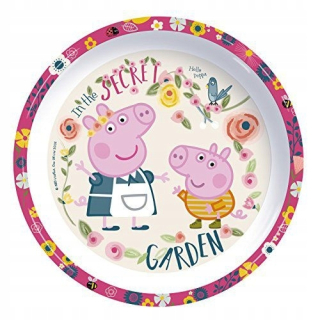 Pepa Pig - Peppa Späť na Prírubu Tumbler Bowl a Tal