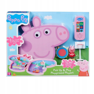 Pepa Pig - Peppa potrubné ihrisko sa nachádza v kufri kufra pepa