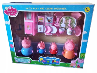 Pepa Pig - Chata Peppa Cottage Chata Kuchynské figúrky
