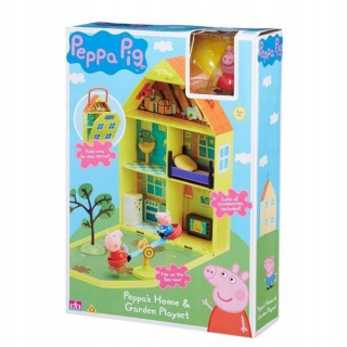 Pepa Pig - Chata Peppa so záhradou a figúrkami 06156