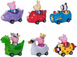 Pepa Pig - Peppa ošípané čísla súborov vozidiel