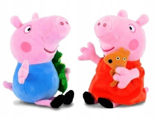 Pepa Pig - Peppa prasa a jacek maskot spieva po pl