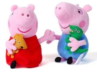Pepa Pig - Peppa pump Jacek Mascot Kit hra 32cm