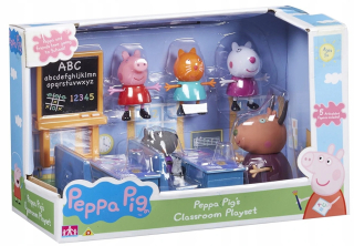 Pepa Pig - Trieda PEPPA PIG + 5 Figuríny TM Hračky