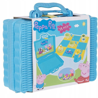 Pepa Pig - Peppa ošípané piknik košíka s sľubom 13 elem.
