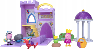 Pepa Pig - Peppa princezná ošípané čísla hrad Gorge George