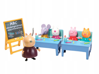 Pepa Pig - Peppa prasacia trieda Peppy School + 5 Figúrky 05033