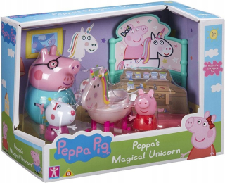 Pepa Pig - Peppa Prasa Magic Unicorn Figures TM Hračky