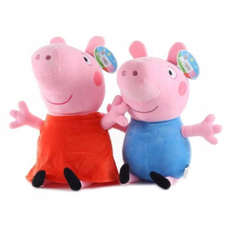 Pepa Pig - Peppa Pig Maskot Cuddly Peppa George
