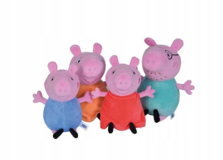 Pepa Pig - PRASIATKO PEPA. Plyšové maskoti 16-20 cm mix