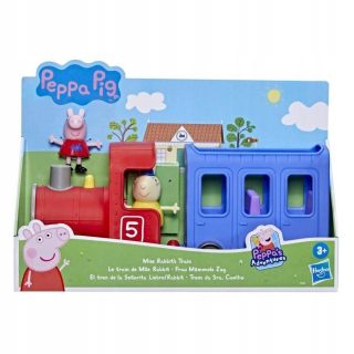 Hasbro Prasiatko Peppa - Sada Vlak Pani Králik + 2 figúrky F3630