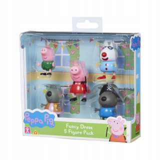 Pepa Pig - PEPPA PAG POPYPOUMES - 5 Figuríny