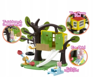 Pepa Pig - Swinka Peppa Pig Cottage na strome stromu