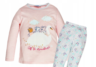 Pepa Pig - Prasa PEPPA PAJAMAS Detské nohavice Blúzka 128