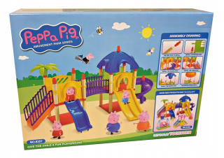 Pepa Pig - Peppa Pig Play Square Slide Chata Figurines