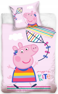 Pepa Pig - Peppa ošípaná pre detskú postieľku 100x135