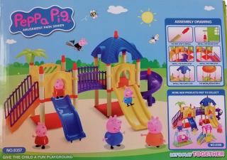 Pepa Pig - Peppa Peppa Detské ihrisko Peppa Pig + 4 figúrky