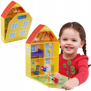 Pepa Pig - Peppa prasacia chata a záhrada + čísla