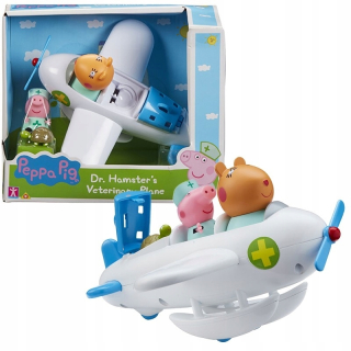 Pepa Pig - Peppa veterinárneho lietadla lekára škrečka